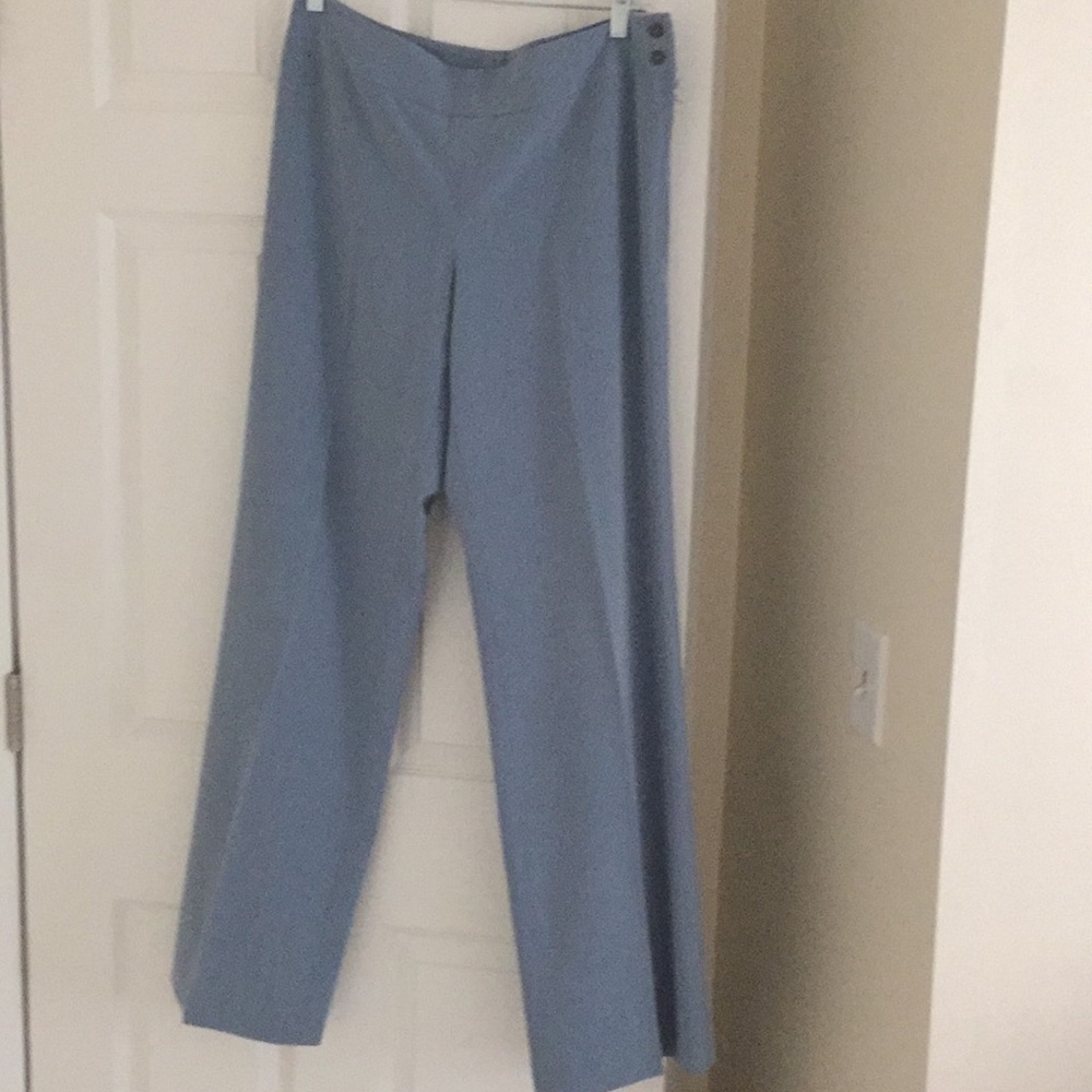 Straight-leg dress pants